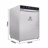 ELECTROLUX | Dvojstěnná myčka sklenic - 3,3 kW - s čerpadlem mycího prostředku, oplachovým čerpadlem a vypouštěcím čerpadlem