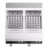 Friteuse électrique double – 600 mm – 13+13 litres – 9 kW – avec robinet de vidange