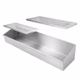 Stainless Steel Chip Tray - 1200x300mm