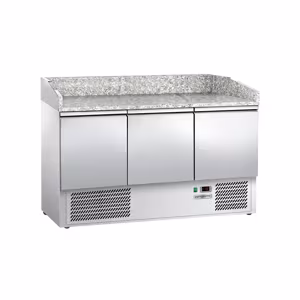 Rashladni pult za pripremu pizze ECO - 1400x700 mm - Sa 3 vrata 