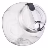 (6 Stück) Vorratsglas - 2,2 Liter - mit Schraubdeckel & Löffel mit magnetischem Silikongriff