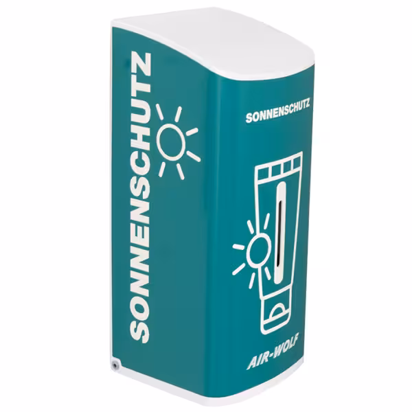 AIR-WOLF | Distribuidor de creme solar - com sensor - aço inoxidável