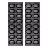 Plaques pour machine à tartelettes TMOPH - Forme : 16x oeuf/ovale