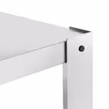 Onderstel - 1320x1050x(H)870mm - RVS | met 1 plank | niet gemonteerd - passend voor POE930TN & POE9930TN