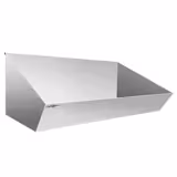 Vanička na hranolky z nerezové oceli - 1000x300 mm