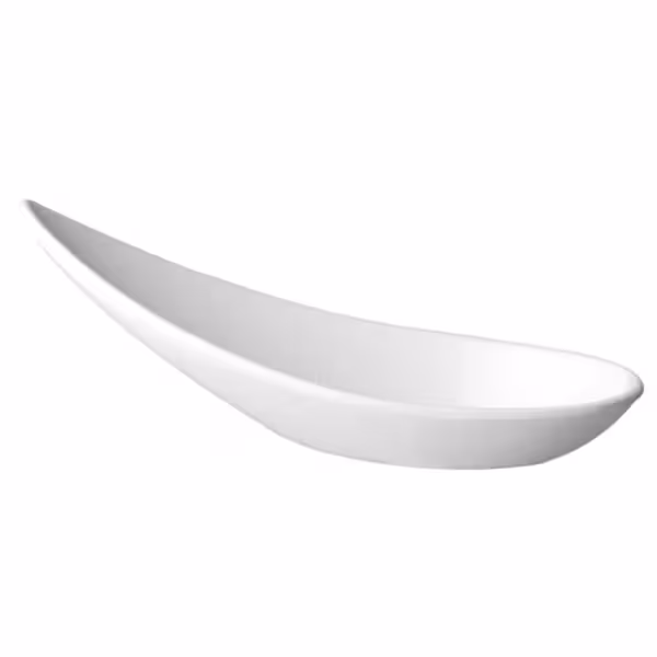 (60 pcs) Canape spoon - MING HING - Melamine - 110mm - White