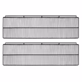 (2 stuks) Geplastificeerd draagrooster - 1230x320mm - zwart - passend voor BKTLG320S & BKTG320S