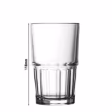 (12 pièces) Verre à jus & long drink - CASABLANCA - 284 ml