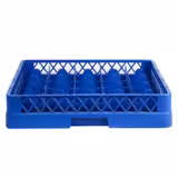 Cestello per bicchieri - 500x500x100mm - 25 scomparti - Blu - compatibile con ARU25N