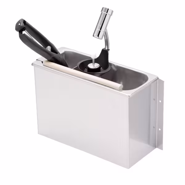 Jäätelökauhasuihku, jossa on kauhasuihku ja integroitu vesisuihkusäädin