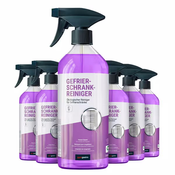 (6 stuks) Vriezer- en koelkastreiniger elk 750 ml - Ecologisch