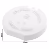 (6 pcs) Accumulateur de froid - Polyéthylène - Ø 105mm - Blanc