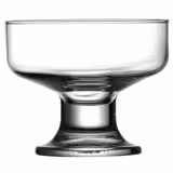 (24 pieces) Ice Cream Sundae Glasses – 260 ml - Ø 100 mm - Clear Glass - Dishwasher Safe