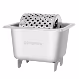 Stainless Steel Butter Wheel – GN 1/6 Pan - 100 mm Deep - Perforated Wheel