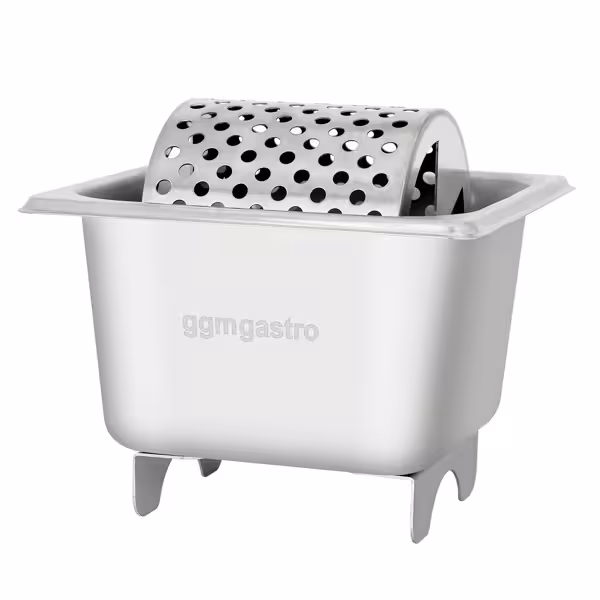 Tereyağı Rulosu - Ekmek Yağlama Aparatı - Paslanmaz Çelik - GN 1/6 - Derinlik: 100mm