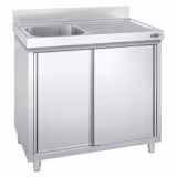 Spülschrank PREMIUM - 1000x700mm - mit 1 Becken links