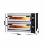 Elektro Pizzaofen - 4+4x 35cm - Digital