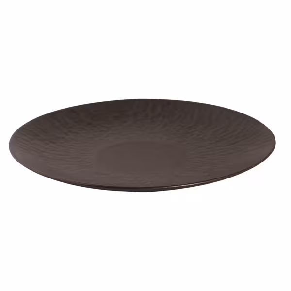 (6 Stück) RUST - Teller - flach - Ø 270mm - Braun