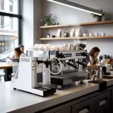 Spieniacz do mleka elektryczny profesjonalny - 1,5L - Biały