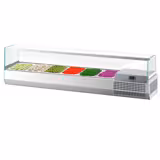 Countertop Prep Well / Refrigerated Topping Unit PREMIUM PLUS - 1733x413mm - 6x GN 1/3