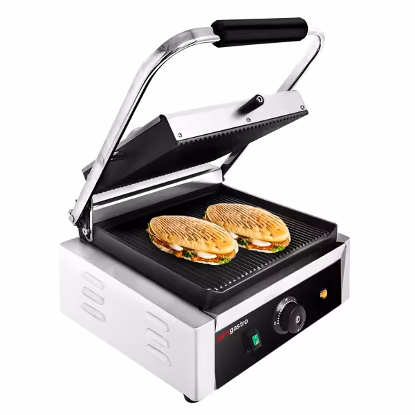 Kontaktgrill - 2 kW - Grillfläche: 270x255mm 