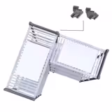 CAMBRO | Camshelving® Basics Plus – Påbyggnadshylla – 718 mm – med 5 perforerade hyllplan