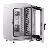 Electric Commercial Combi Oven - Digital Controls - 11x GN 1/1 - incl. Automatic washing system & Core temperature probe
