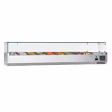 Opzetkoelvitrine ECO - 1800x335mm - 8x GN 1/4