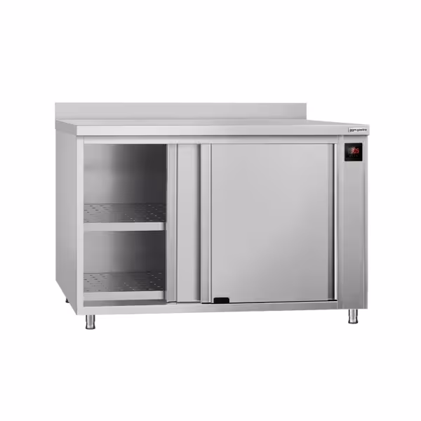 Lämmityskaappi ECO - 1000x600mm - taustalevyllä ja liukuovilla - Digitaalinen