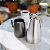Vacuum Jug - PREMIUM - Stainless Steel - 0.6L - One-Hand Operation