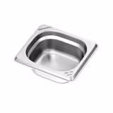 (6 pieces) – Stainless Steel Gastronorm Pan GN 1/6 – Height 65 mm