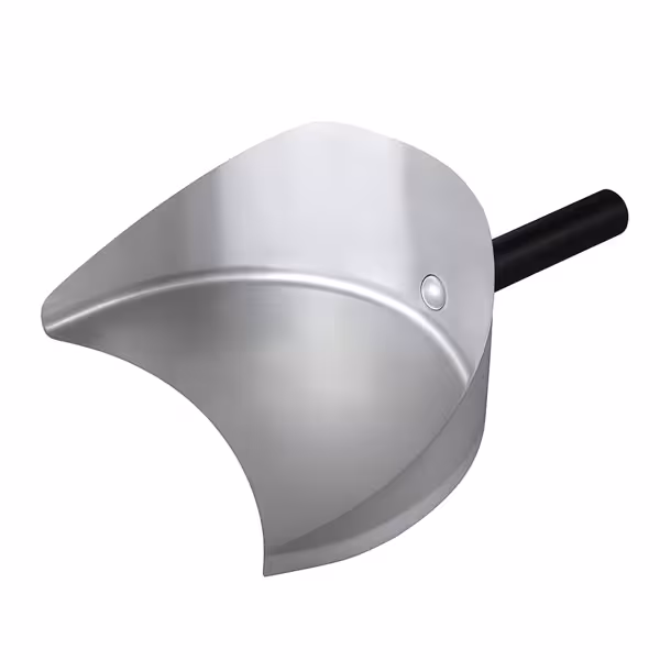 Dönerskopa - 270x255x115 mm - rostfritt stål - plast handtag