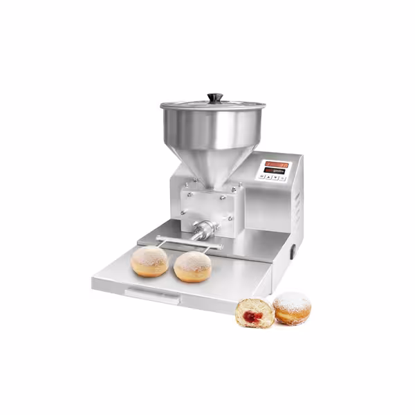 Automatische vulmachine - voor crème, jam & chocolade - trechter 8L - 100W