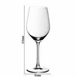 (6 pièces) WMF | ROYAL – Verre à vin blanc 02 – 390 ml – avec trait de jauge