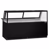 Csemegepult KAISA - 2000x1048 mm - 560 liter - ventilációs - egyenes frontüveges - dupla üvegezés - fekete