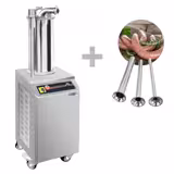 Hydraulická plinička klobás - 15L - 750W - nerezová ocel