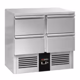 Koelwerkbank PREMIUM - 900x700mm - met 4 lades