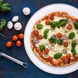 (24 pcs) ENTITY | Pizza Plate - flat - Porcelain - Ø310mm - White