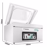 HENKELMAN | Boxer 52 – Machine sous vide à cloche – 21 m³/h – 800 watts – numérique