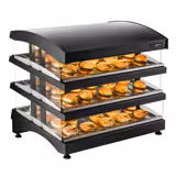 Commercial Heated Display Cabinet – 995 mm – 1.02 kW – with 3 Shelves – Shelves Separately Controllable – LED Lighting