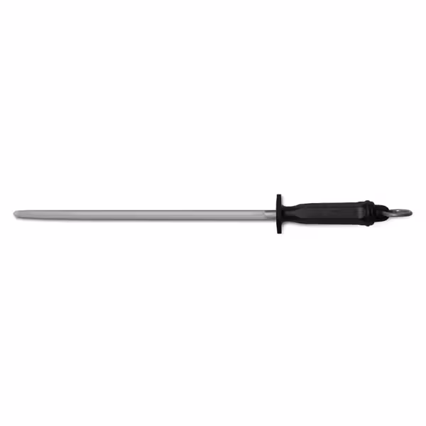 Bileme Çeliği - Bıçak Bileyici - Yuvarlak - 25cm