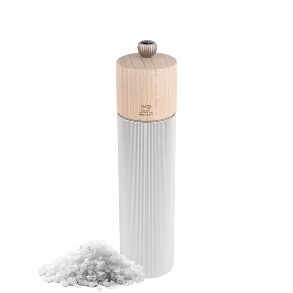 (6 pieces) PEUGEOT | LINE - Salt Mill - Aluminium/Natural - Height: 220mm