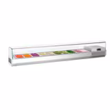 Countertop Prep Well / Refrigerated Topping Unit PREMIUM PLUS - 2300x413mm - 10x GN 1/3