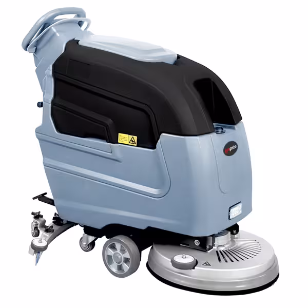 Professionele schrobzuigmachine - Werkprestatie 2.650 m²/u - Accu - incl. lader