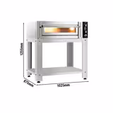 Elektro Pizzaofen - 4x 30cm - Manuell - inkl. Untergestell