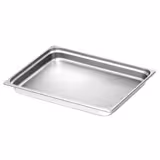 (6 Stück) Edelstahl-Behälter GN 2/1 - Höhe: 65mm