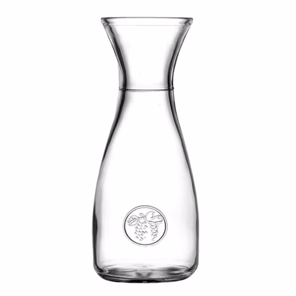 (12 stuks) Karaf - Bacchus - 1 liter - transparant