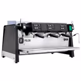 WEGA | Polar - Portafilter makinesi - 3 grup - 6,9 kW - 2 süt köpürtücü ve sıcak su ile - Dokunmatik - Siyah