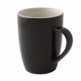 (6 szt.) COLORS - Filiżanka do kawy - 180ml - Szary - Porcelana - sztaplowana