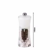 (6 sztuk) PEUGEOT | MOLÈNE – Młynek do pieprzu – akryl – biały – wysokość: 140 mm